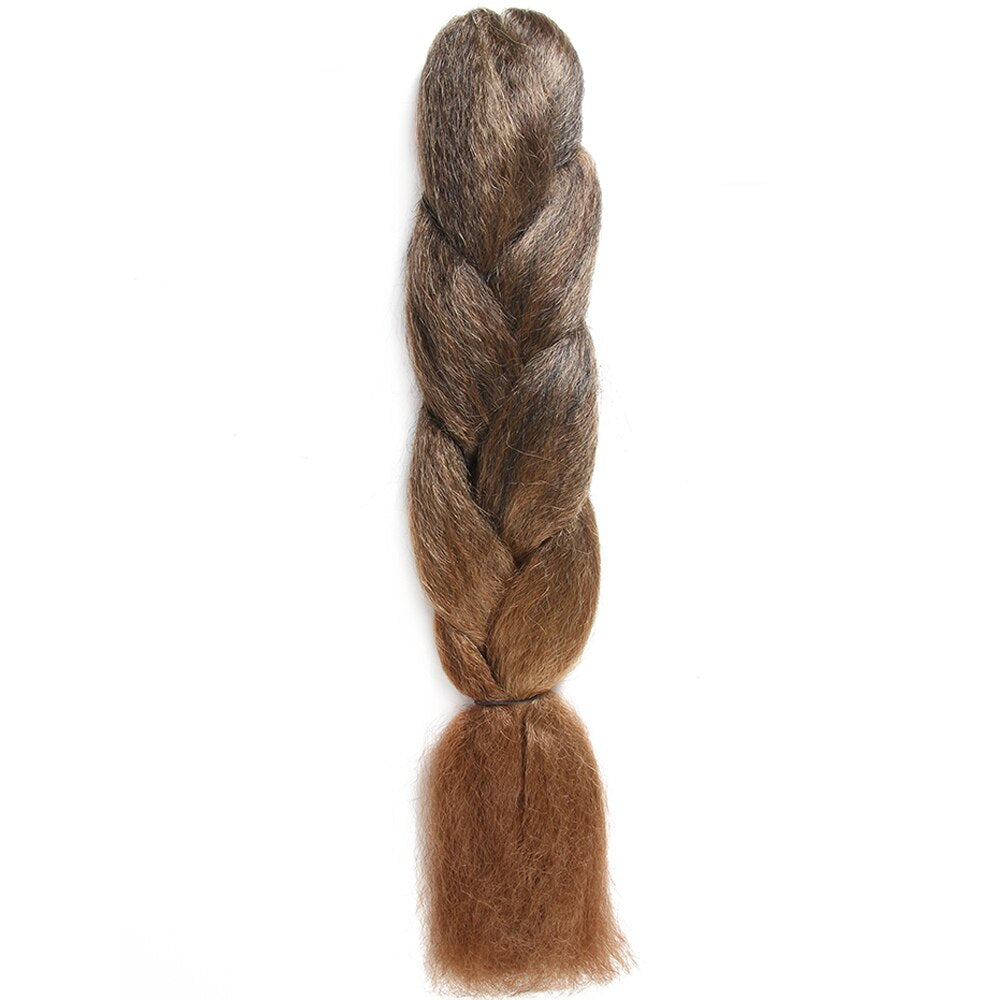  Ombre Synthetic Jumbo Braid braiding Long 24inches