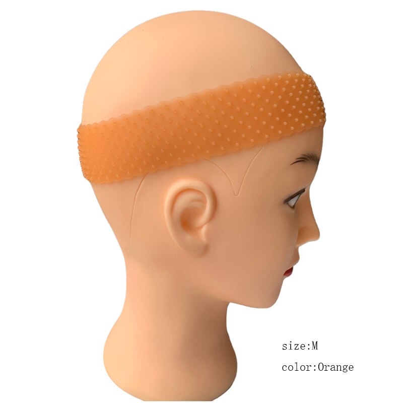 Silicone Lace Wig Grip Headband Soft Drop-Shaped Elastic Band