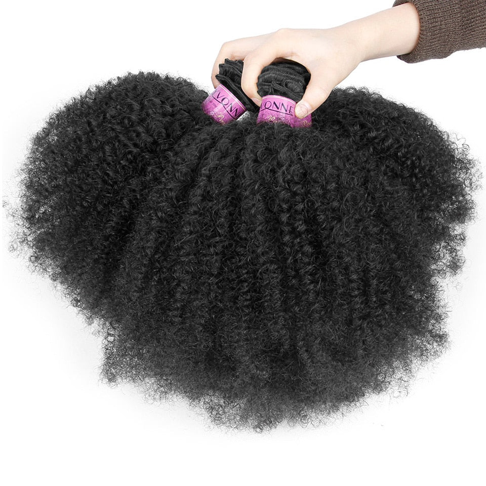 Afro Kinky Curly Virgin Human Hair Bundles