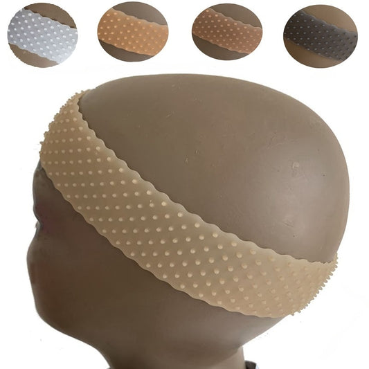 Silicone Lace Wig Grip Headband Soft Drop-Shaped Elastic Band