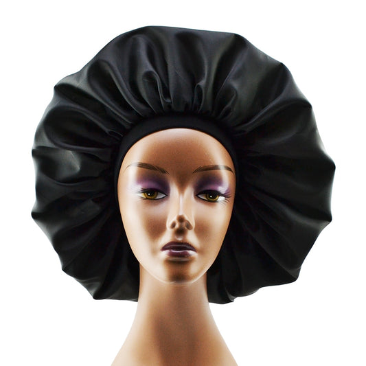 Big Size Satin Silk Hair Bonnet