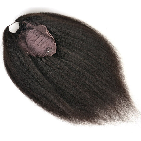 Kinky Straight Virgin Brazilian HairU Part Wig