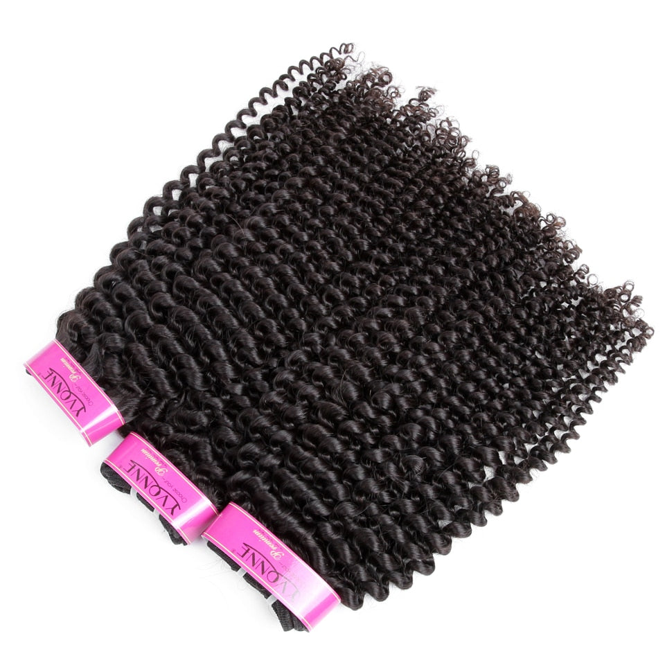 4A 4B Kinky Curly Virgin Hair Extensions