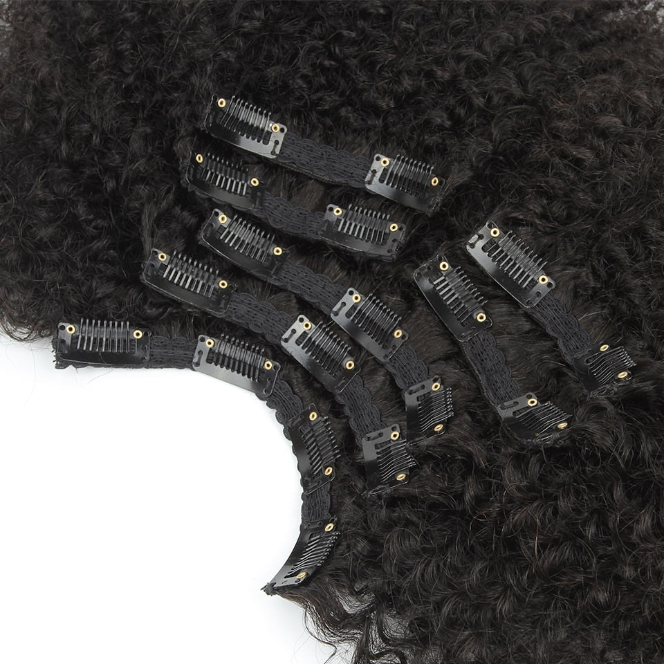 Curly Clip In Hair 7 Pieces/set 120g