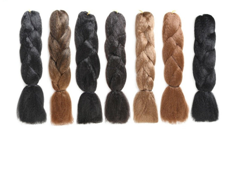 Hair Extensions Kanekalon Braiding Synthetic Jumbo Braids 