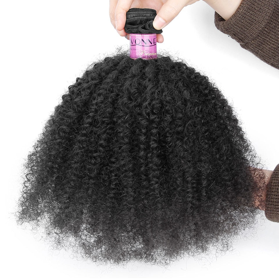 Afro Kinky Curly Virgin Human Hair Bundles