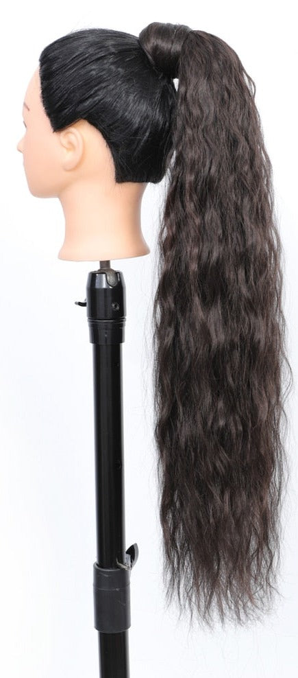 Long Natural Wave Synthetic Hair piece  Ponytail Extension