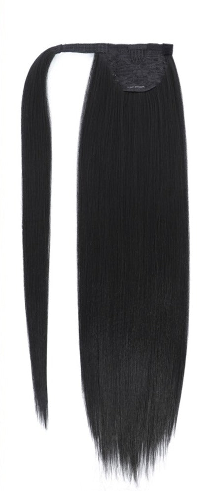 Synthetic Ponytail Hair Extension Straight Clip In Hair Tail False Hairpieces