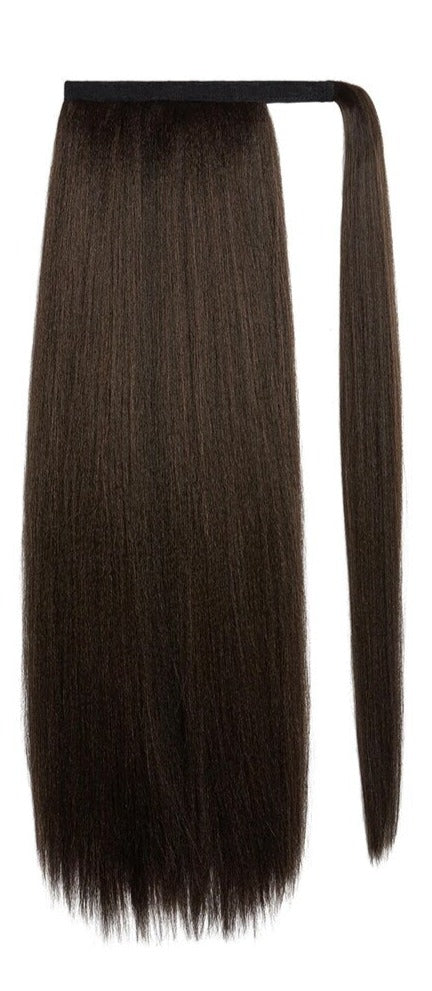 Synthetic Ponytail Hair Extension Straight Clip In Hair Tail False Hairpieces