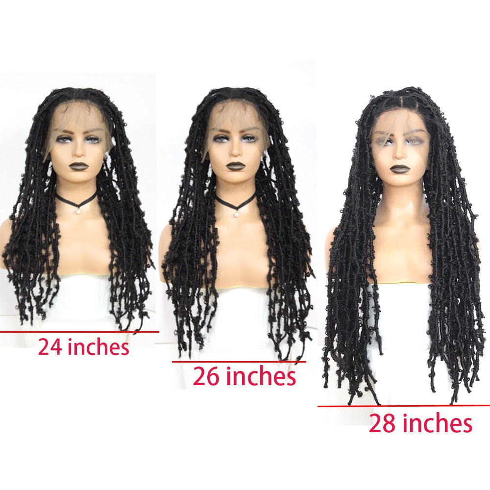 Black Hair Luv Full Lace Distressed Butterfly Locs Wig