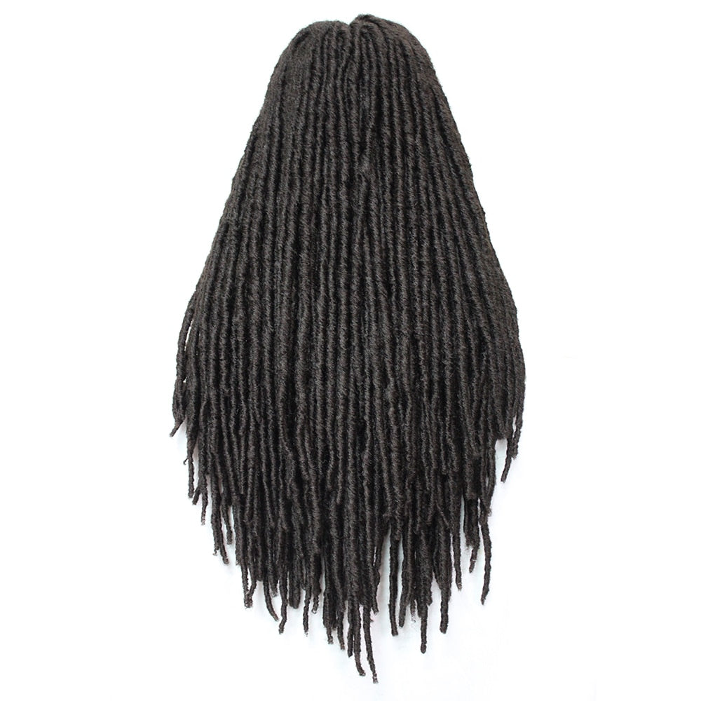 Black Hair Luv Dreadlock Lace Wig Behind