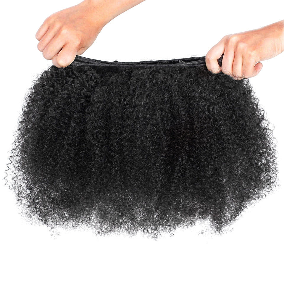 Afro Kinky Curly Virgin Human Hair Bundles